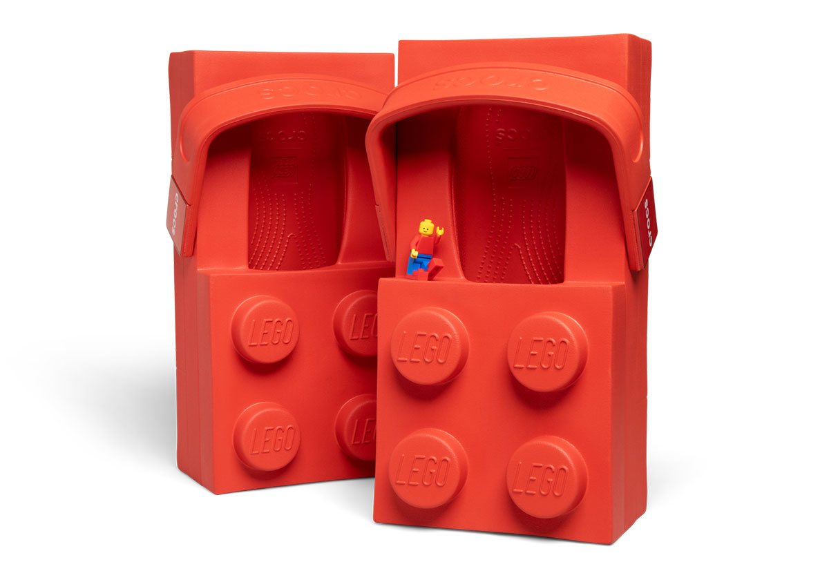 LEGO x Crocs Brick Clog Red