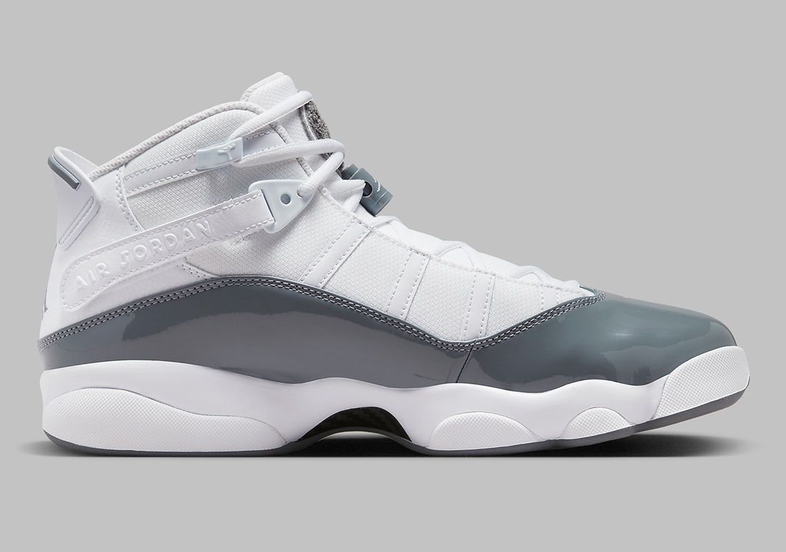 Jordan 6 Rings White Cool Grey