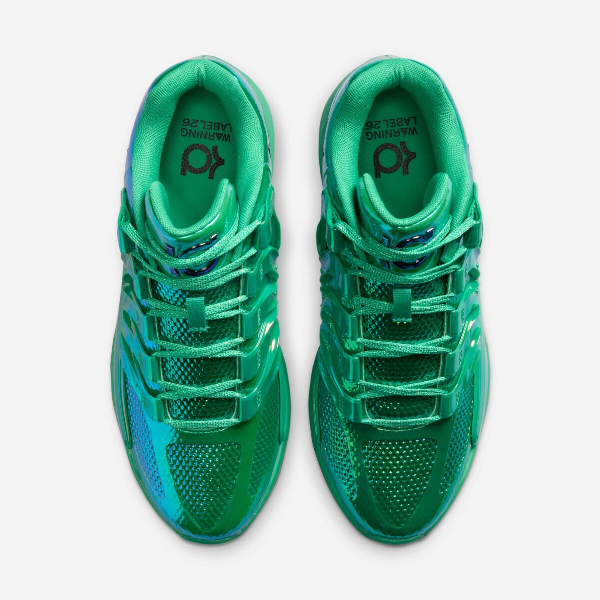 Nike KD 18 LX Warning Label