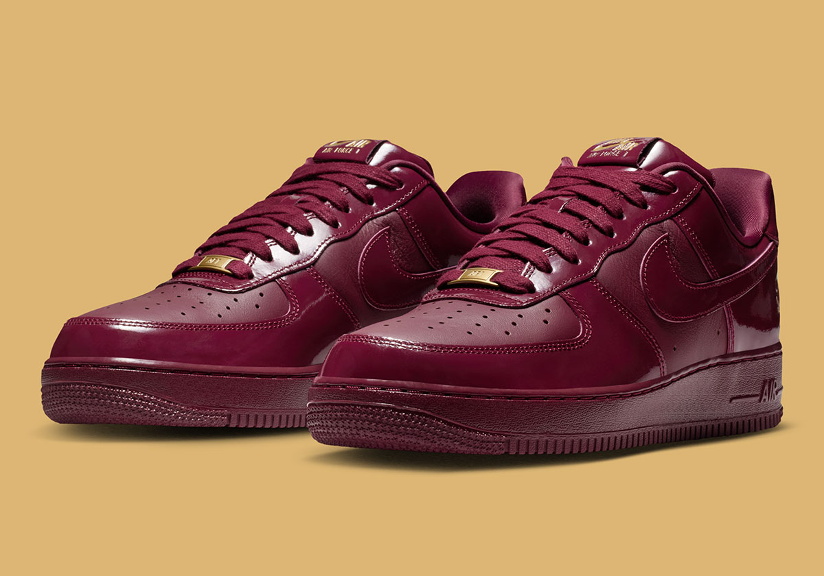 Central Cee x Nike Air Force 1 Low Beetroot Red