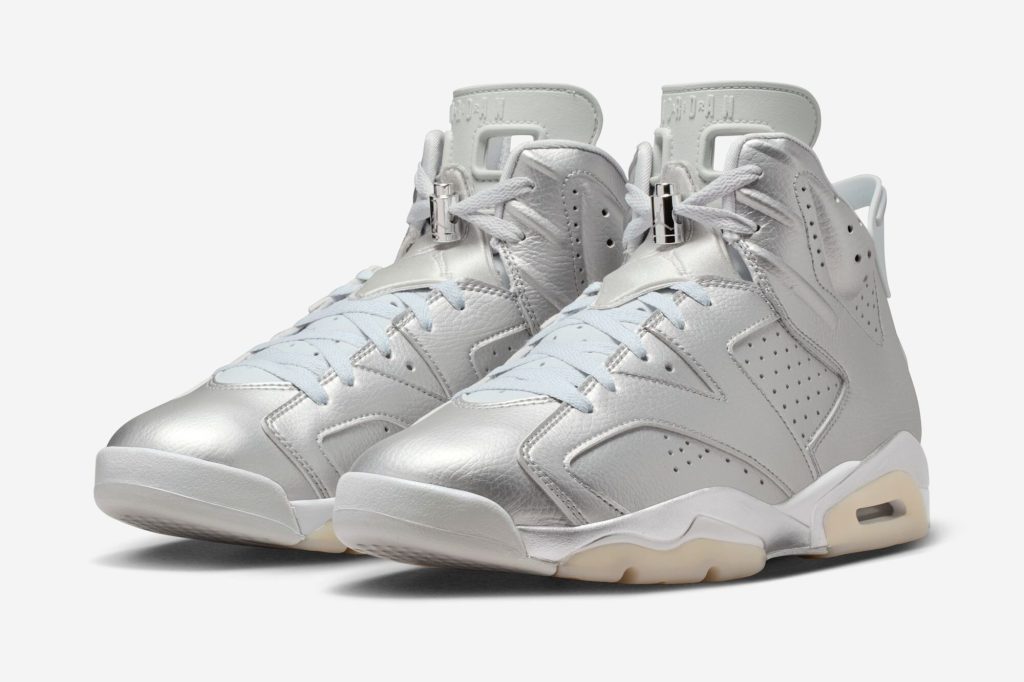 Paris Saint-Germain x Air Jordan 6 Metallic Silver IQ5135-001