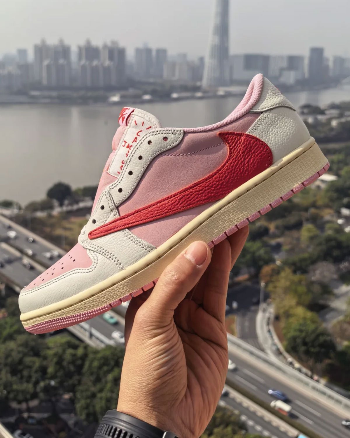 Travis Scott x Air Jordan 1 Low Pink Pack