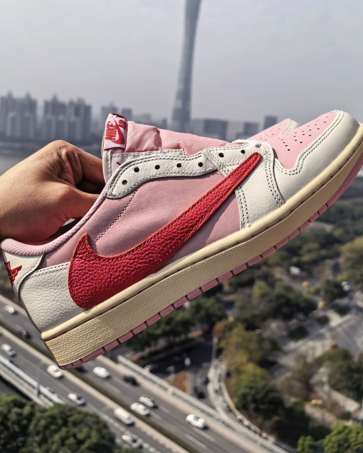 Travis Scott x Air Jordan 1 Low Pink Pack
