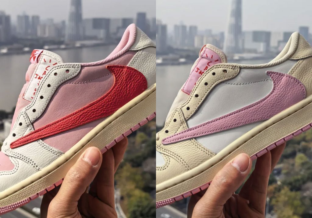 Travis Scott x Air Jordan 1 Low Pink Pack IQ7604-101