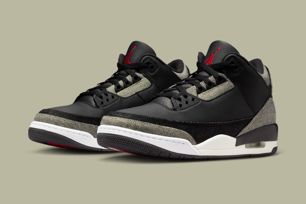 Levis x Air Jordan 3 SP Black Denim IR0914-400