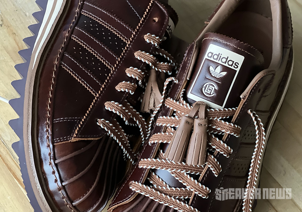 CLOT x adidas Superstar Wild Brown