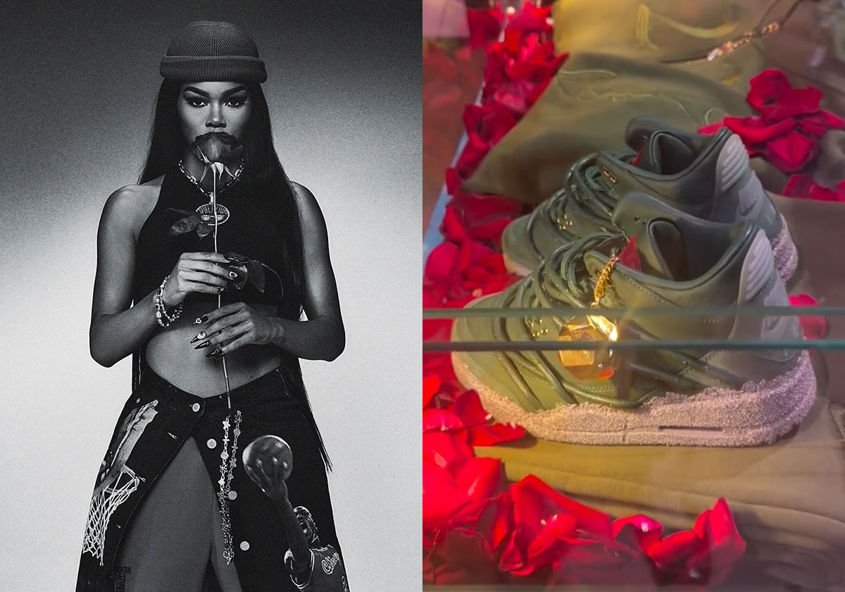 Teyana Taylor x Air Jordan 3 Concrete Rose