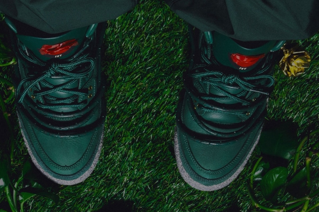 Teyana Taylor x Air Jordan 3 Concrete Rose