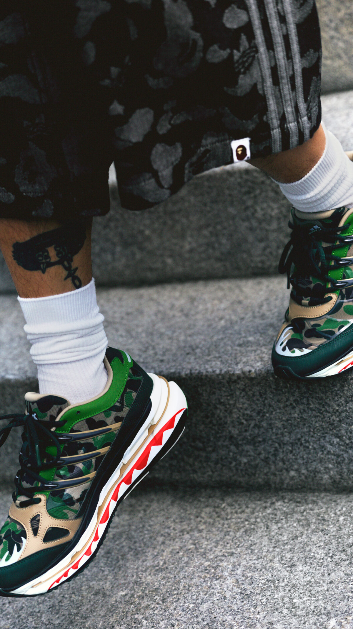 BAPE x adidas Adistar HRMY World Cup Pack