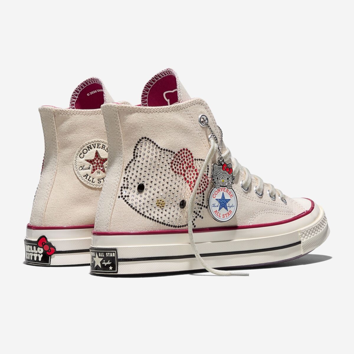 Swarovski x Hello Kitty x Converse Chuck Taylor 70