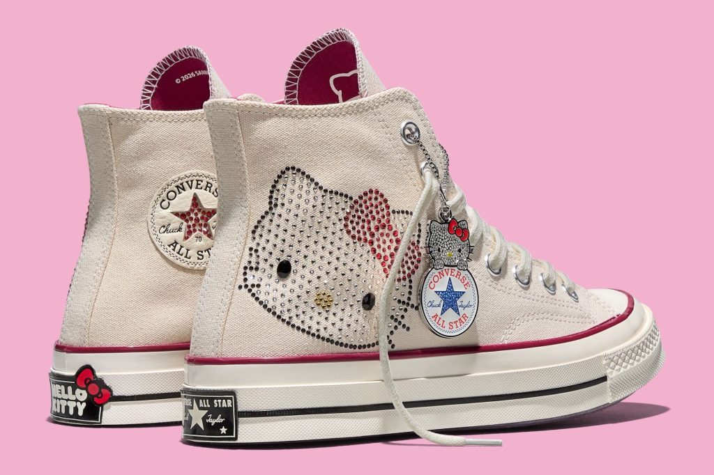 Swarovski x Hello Kitty x Converse Chuck Taylor 70 A17695C