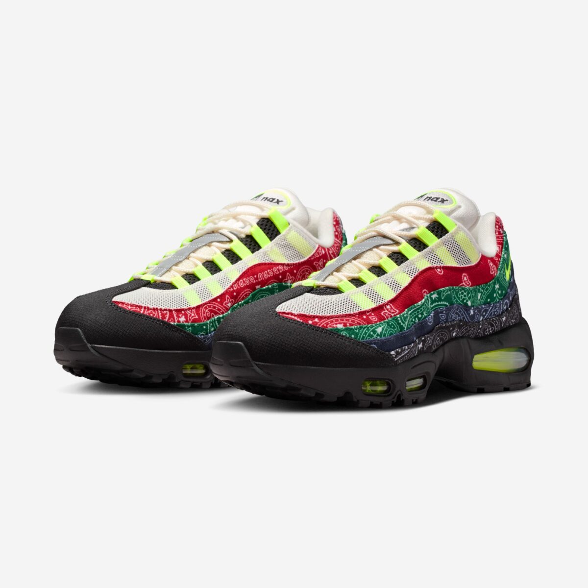 Nike Air Max 95 OG Big Bubble Paisley Bandana IQ0620-100