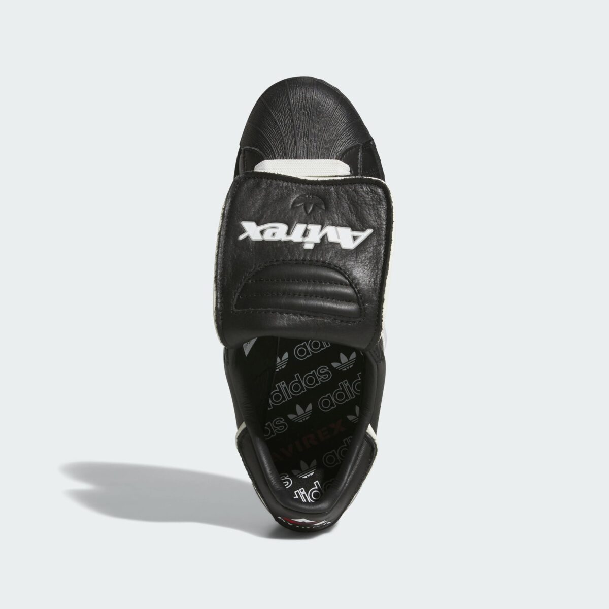 AVIREX x adidas Superstar 82 Core Black 2026 KJ3005