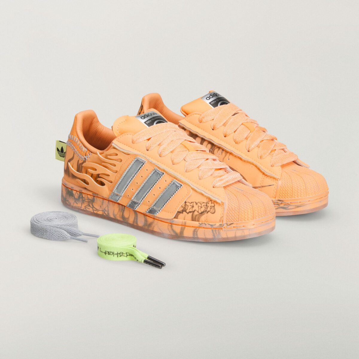 Hellstar x adidas Superstar Hazy Orange (2026) LA1501