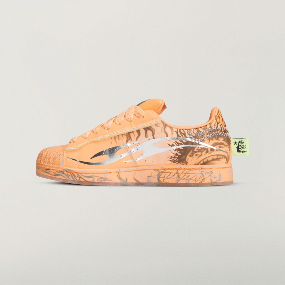 Hellstar x adidas Superstar Hazy Orange (2026) LA1501