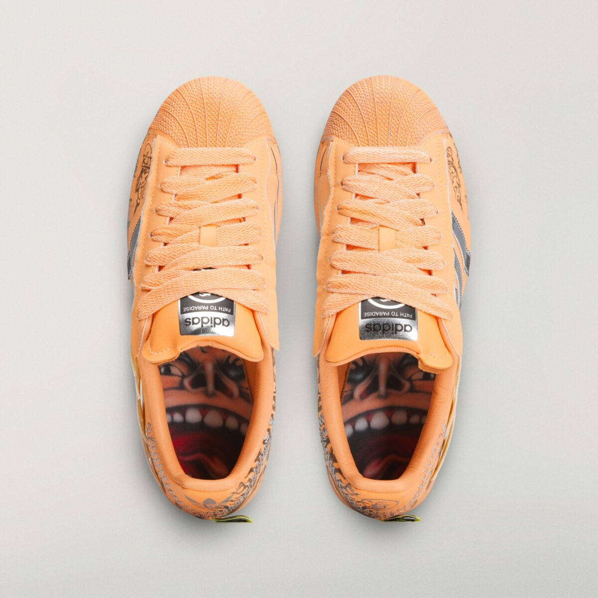 Hellstar x adidas Superstar Hazy Orange (2026) LA1501
