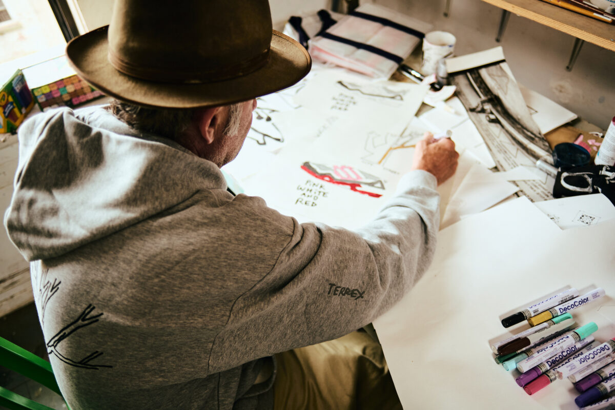 Mark Gonzales x adidas TERREX Shmoofoil