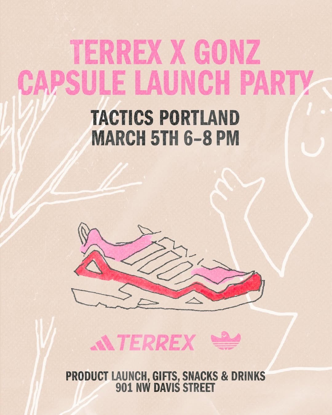 Mark Gonzales x adidas TERREX Shmoofoil