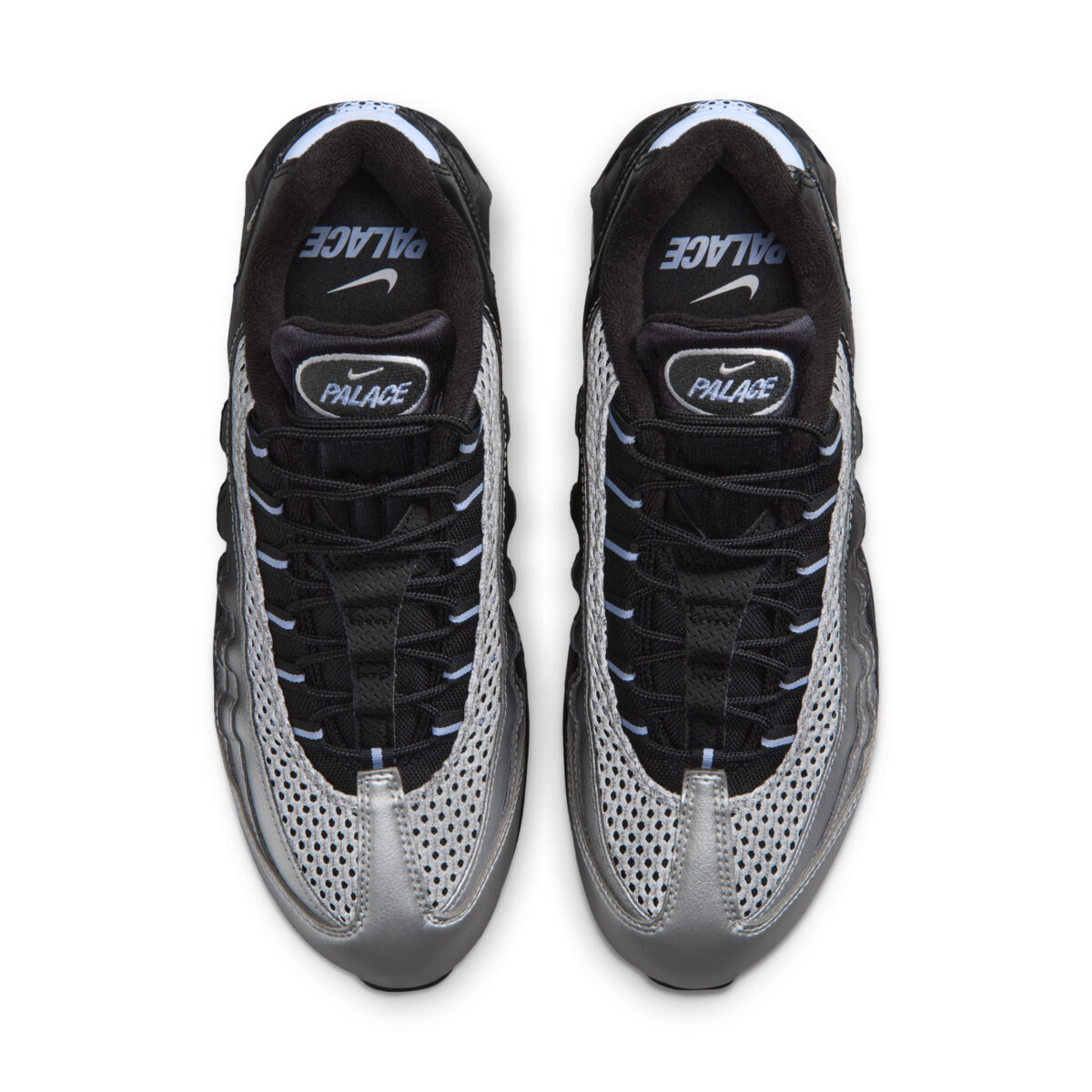 Palace x Nike Air Max 95 Metallic Silver 2026 IQ7708-095