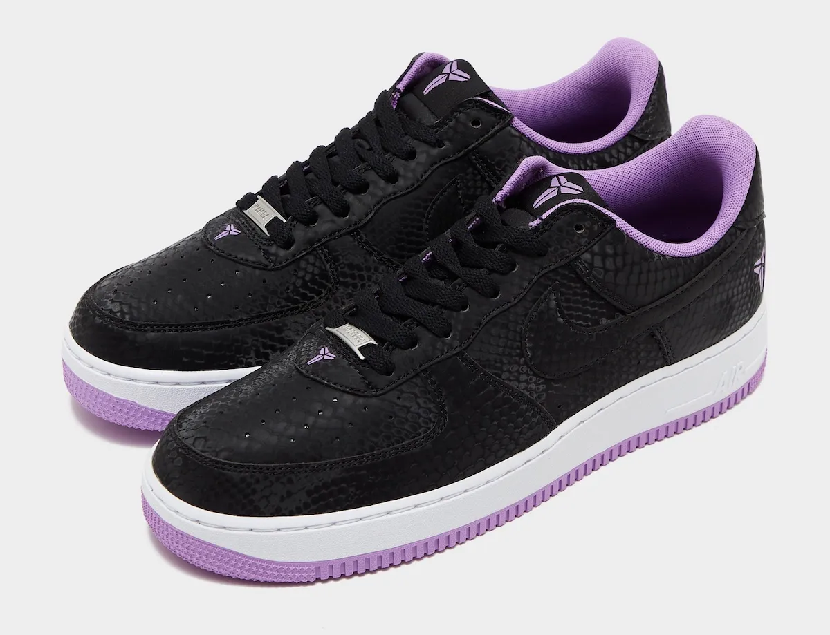 Kobe Bryant x Nike Air Force 1 Low Black/White IB0018-007