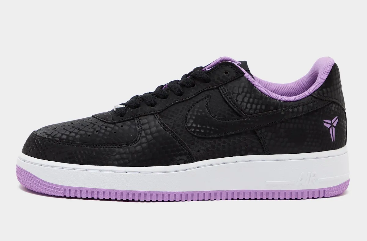Kobe Bryant x Nike Air Force 1 Low Black/White IB0018-007