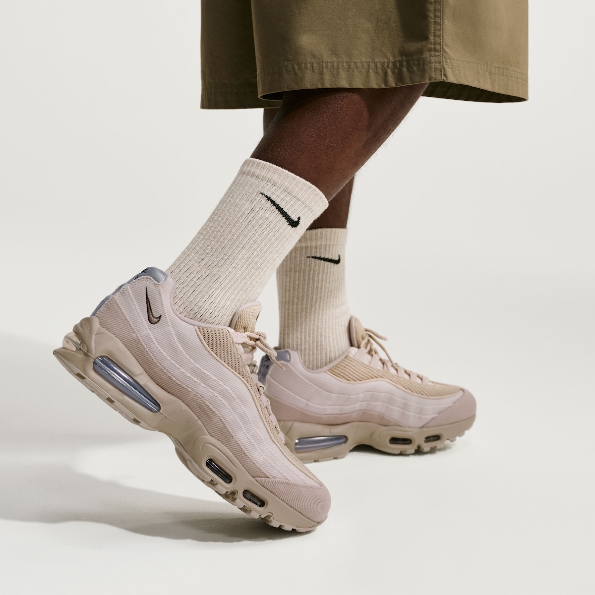 Nike Air Max 95 Canvas Cream II/Light Orewood Brown 2026 IM9605-200