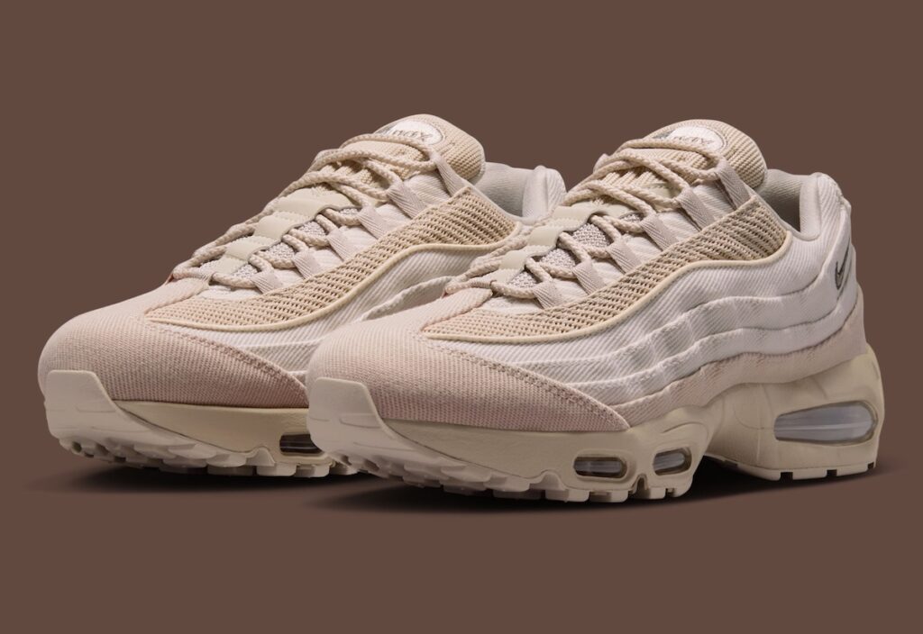 Nike Air Max 95 Canvas Cream II/Light Orewood Brown 2026 IM9605-200