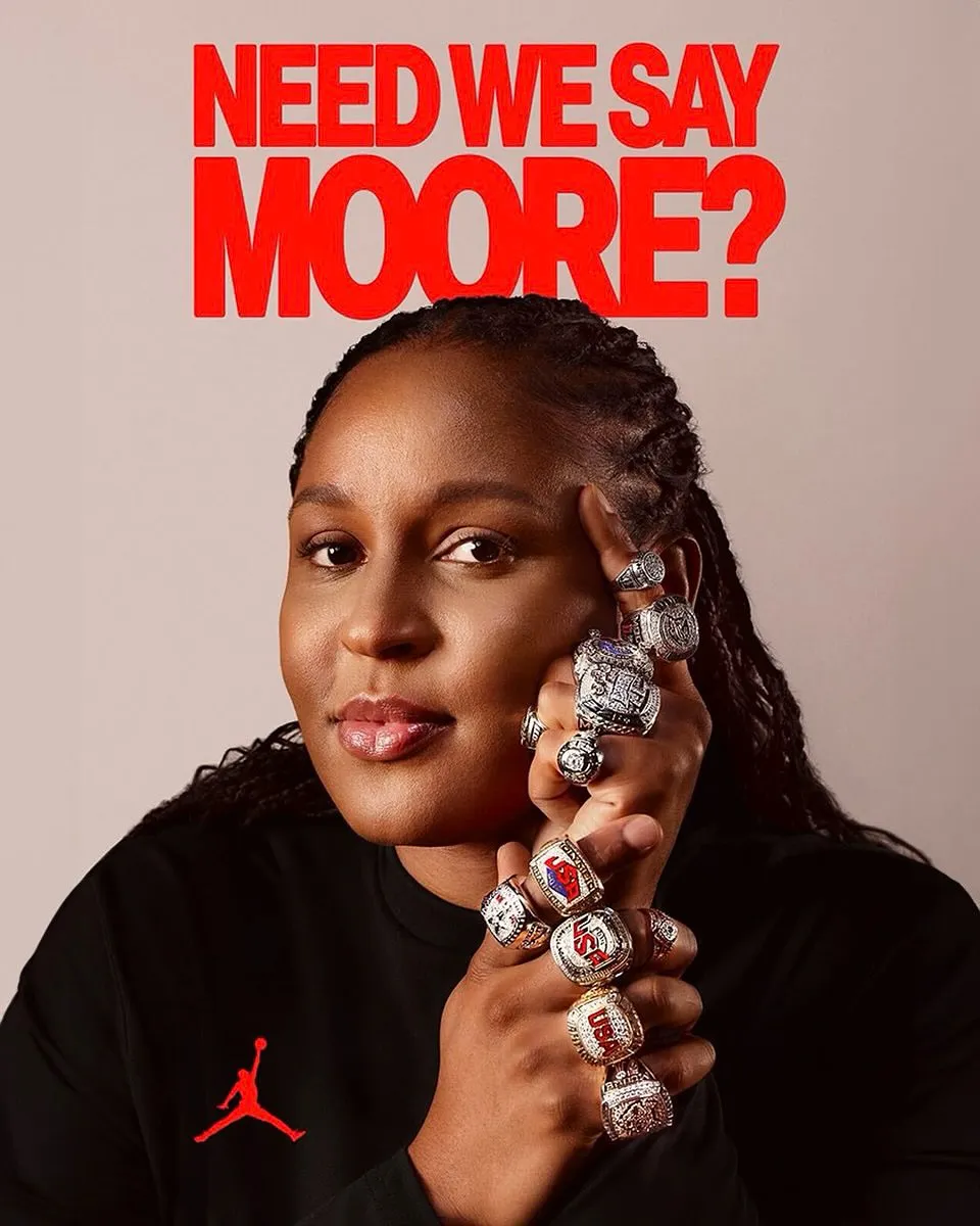 Maya Moore Air Jordan 4 Laser