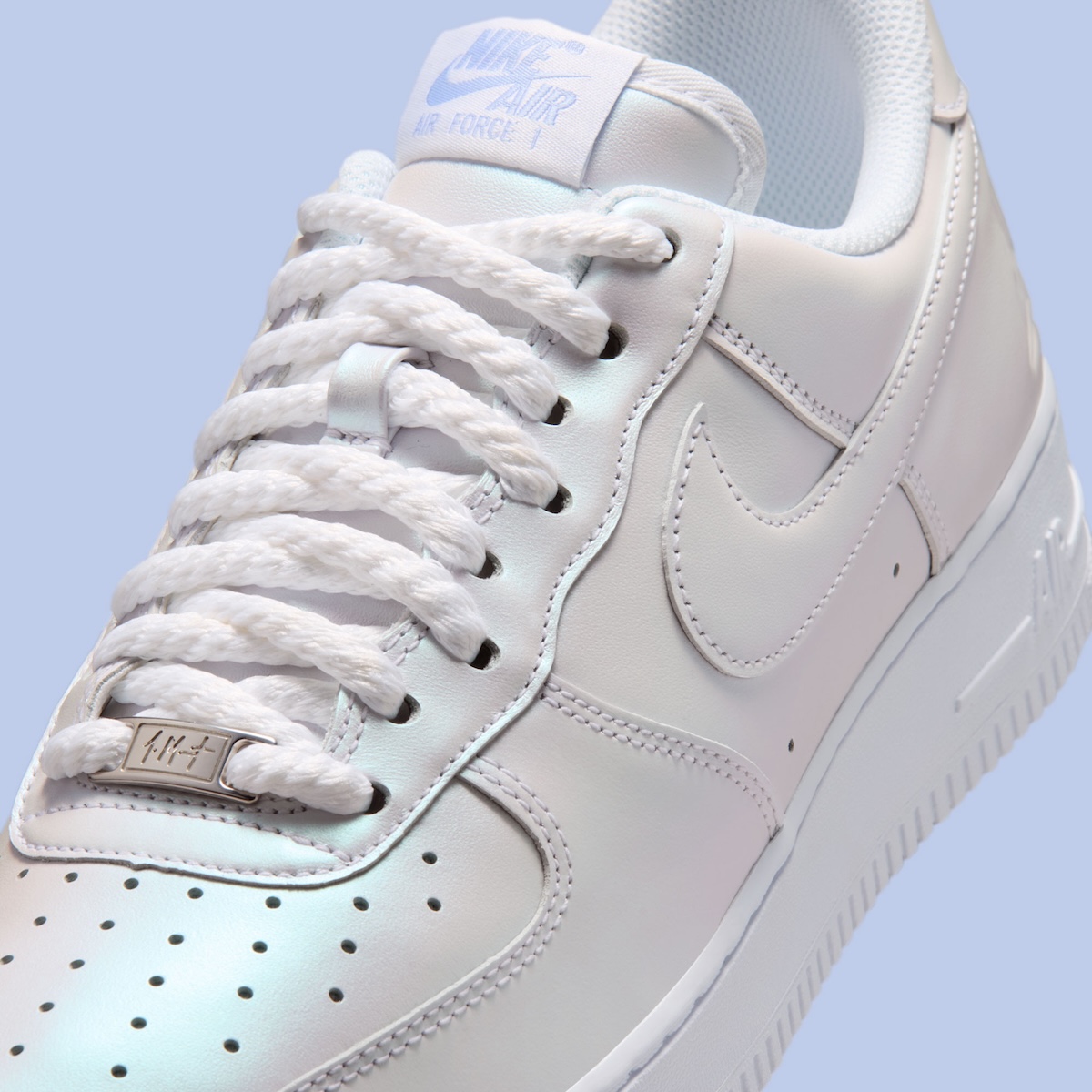 Ja Morant x Nike Air Force 1 Low White/Metallic Silver 2026 IR8492-100