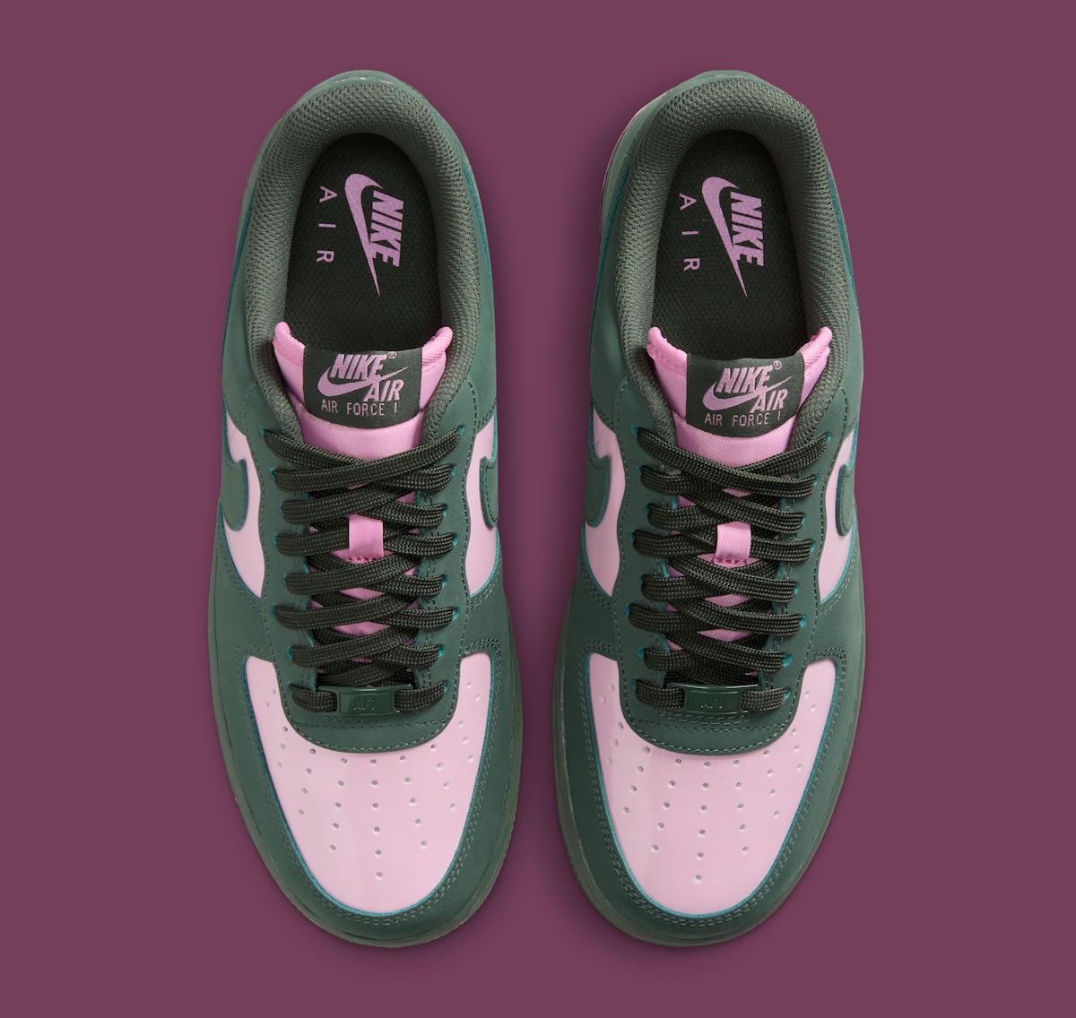 Nike Air Force 1 Low Camo Green/Pink Rise 2026 IV5103-300