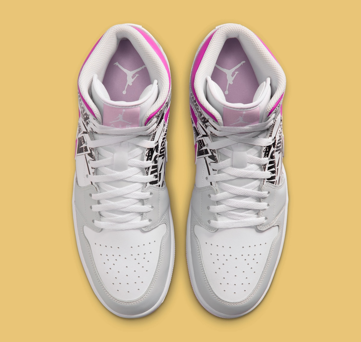Air Jordan 1 Mid What The Logo 2026 IX3522-101