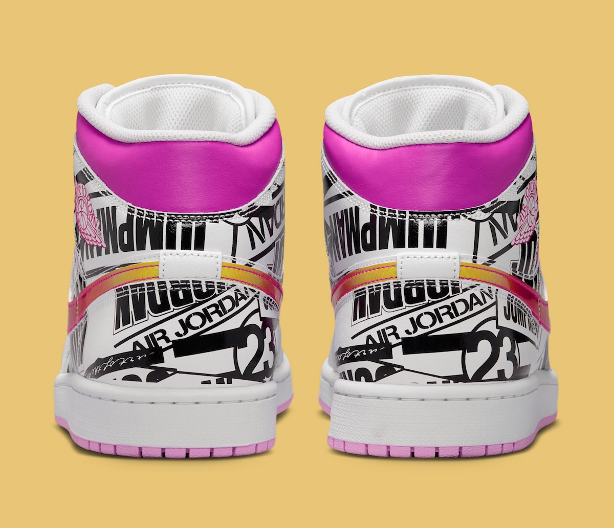 Air Jordan 1 Mid What The Logo 2026 IX3522-101