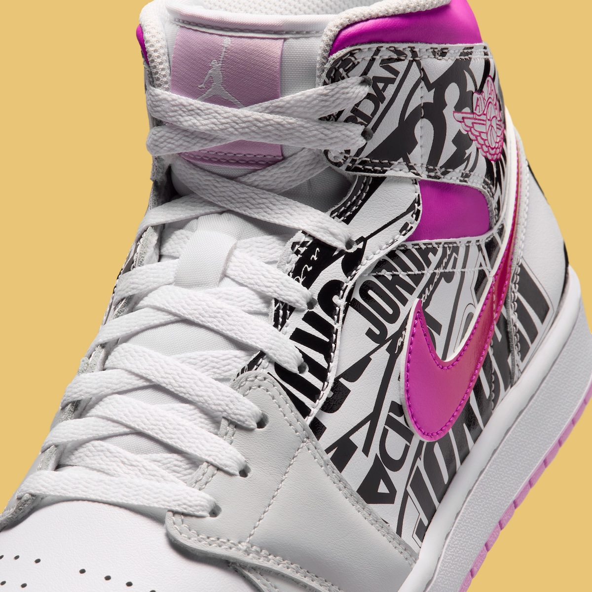 Air Jordan 1 Mid What The Logo 2026 IX3522-101
