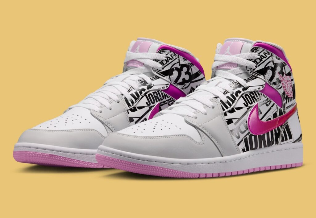 Air Jordan 1 Mid What The Logo 2026 IX3522-101