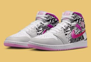 Air Jordan 1 Mid What The Logo 2026 IX3522-101