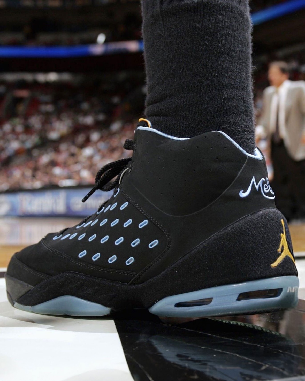 Jordan Melo 5.5 Black/Taxi 2027 JA9035-001