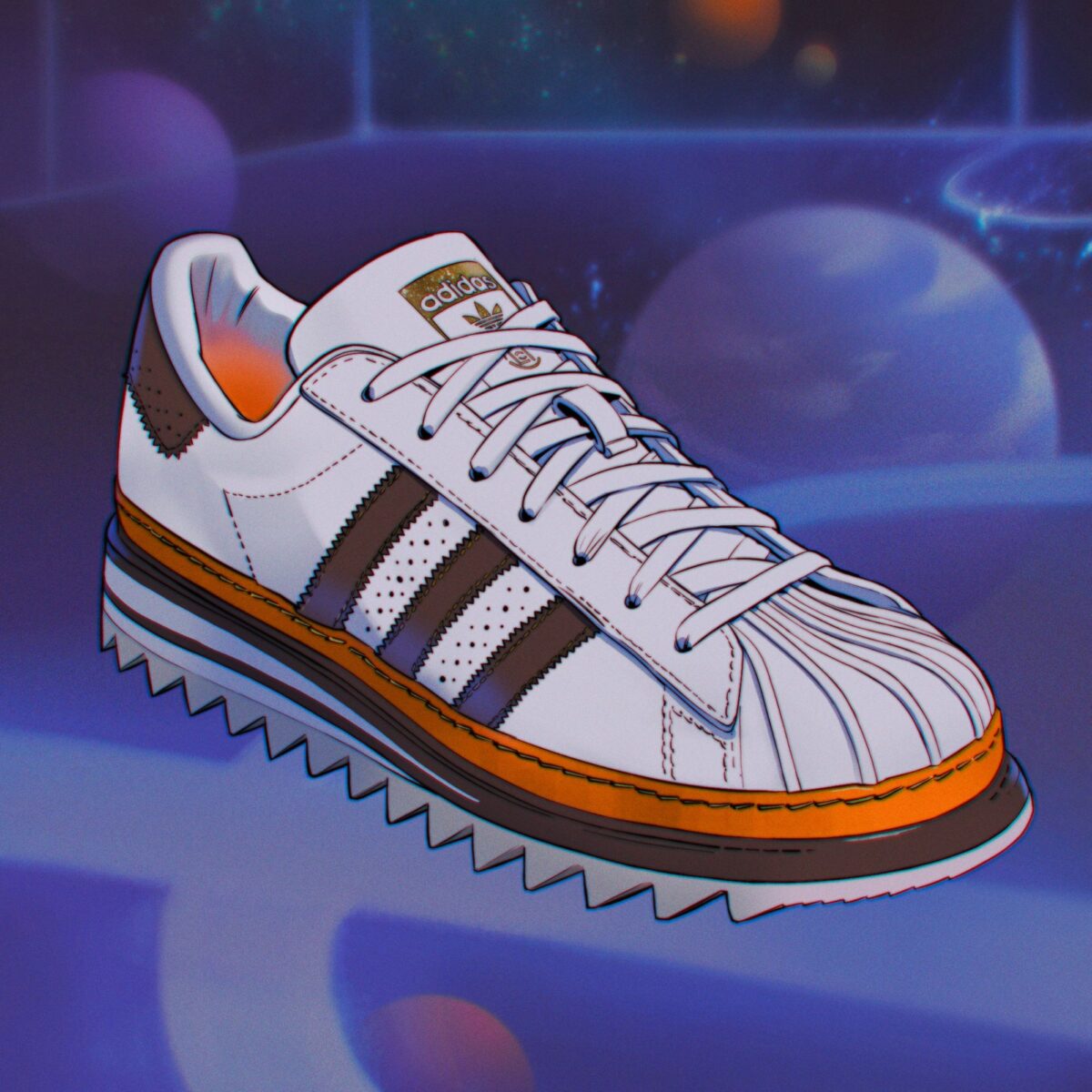 CLOT by Edison Chen x adidas Superstar Coffee 2026 KK1388