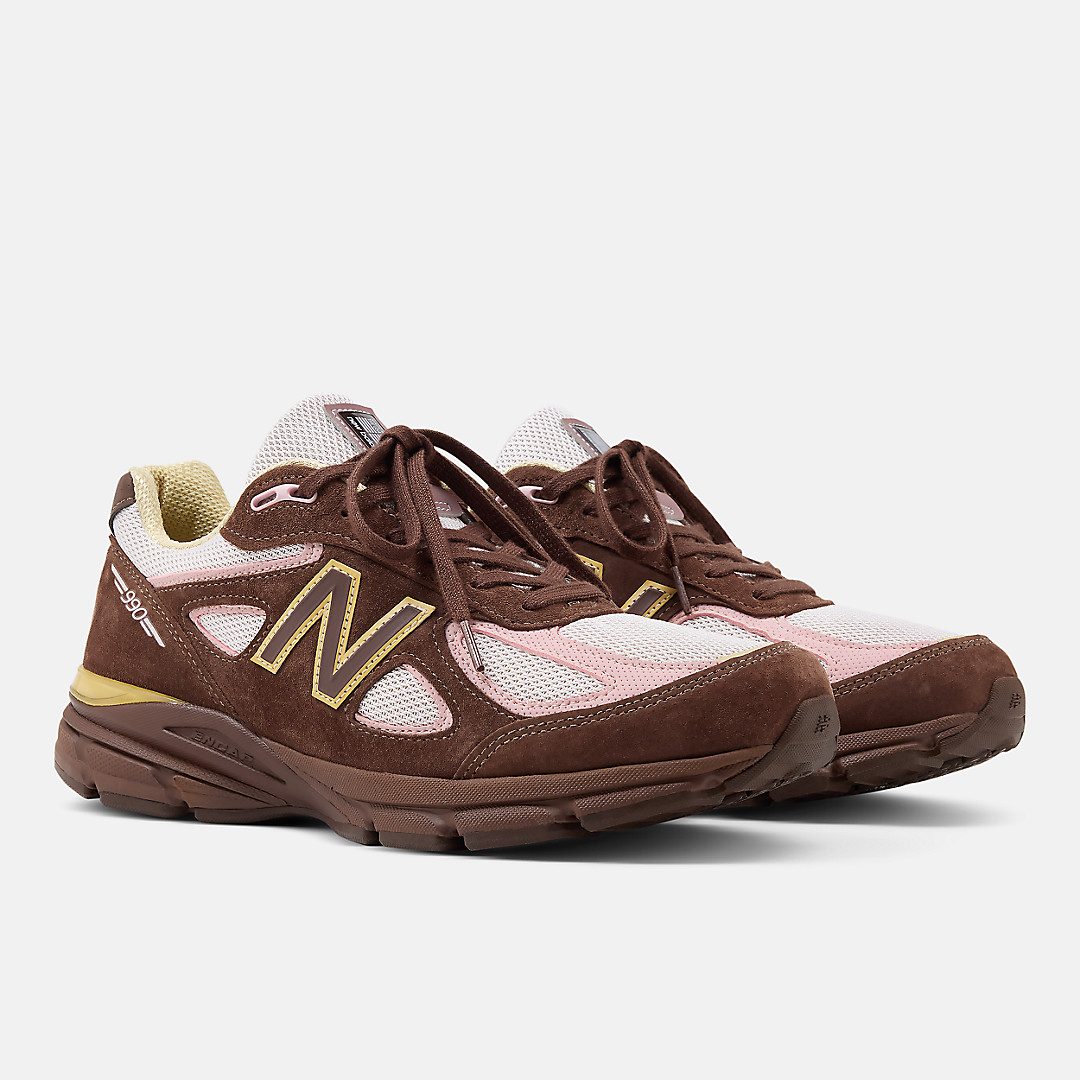 New Balance Made In USA 990v4 Pumpernickel/Pink Chalk 2026 U990IC4