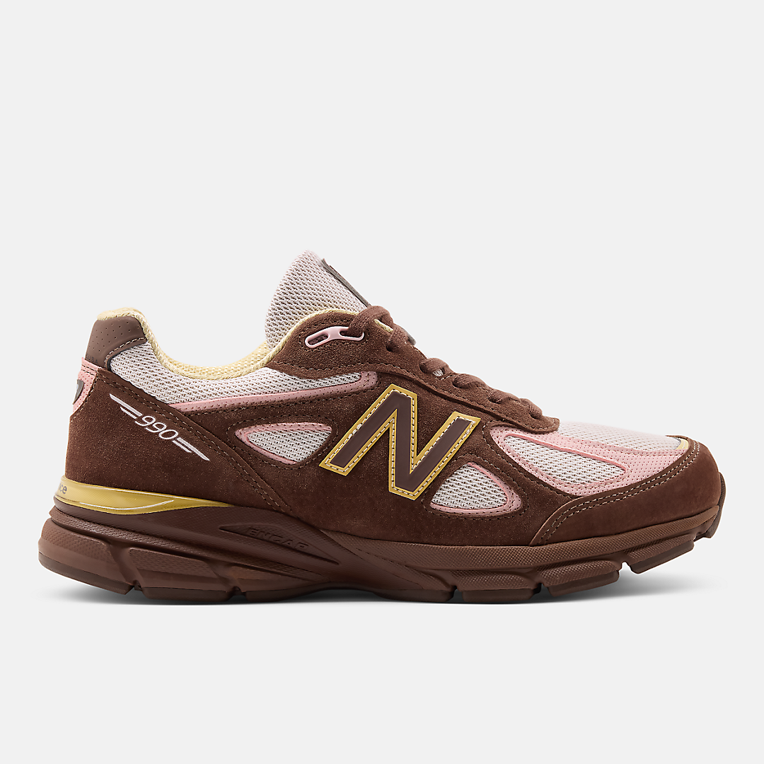 New Balance Made In USA 990v4 Pumpernickel/Pink Chalk 2026 U990IC4