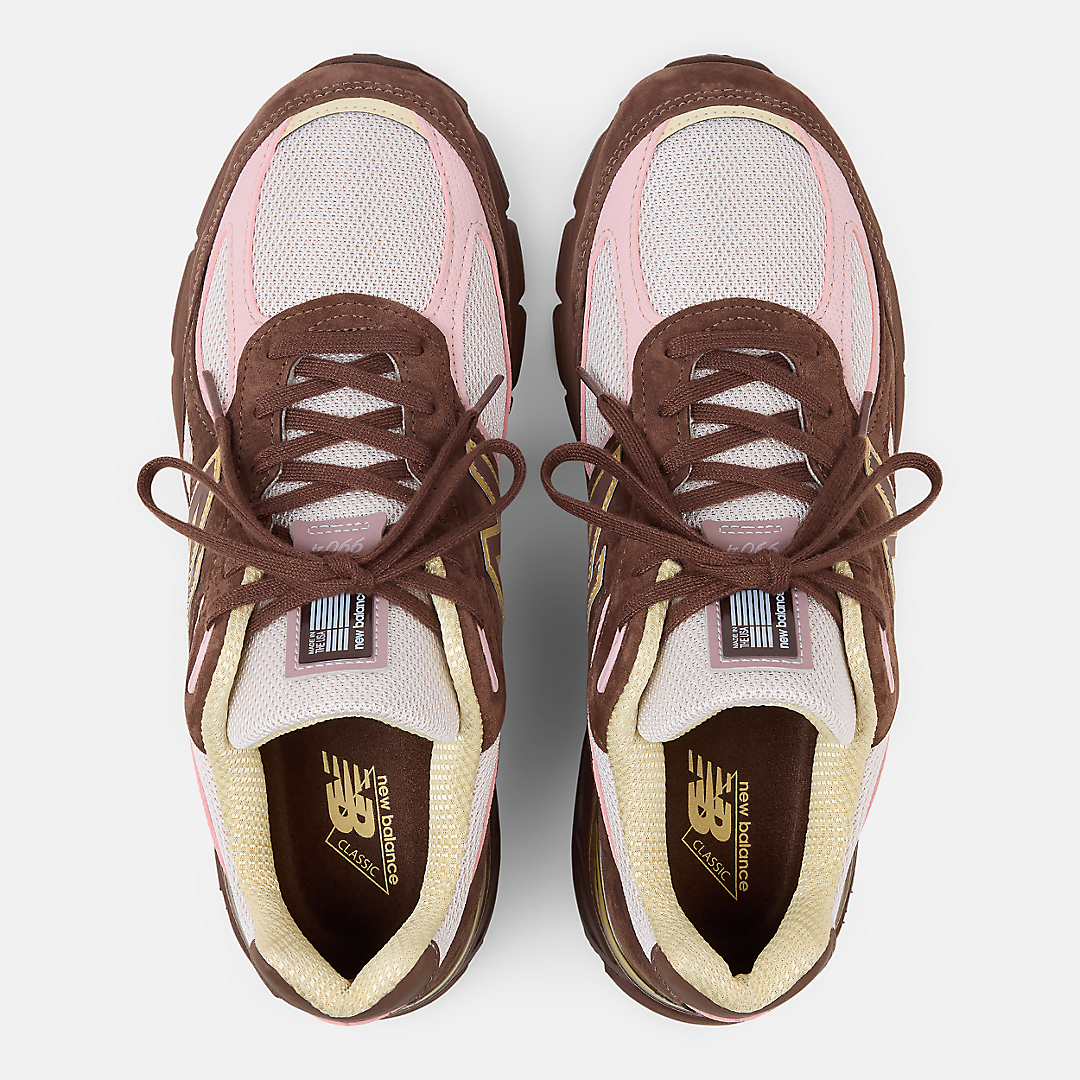 New Balance Made In USA 990v4 Pumpernickel/Pink Chalk 2026 U990IC4