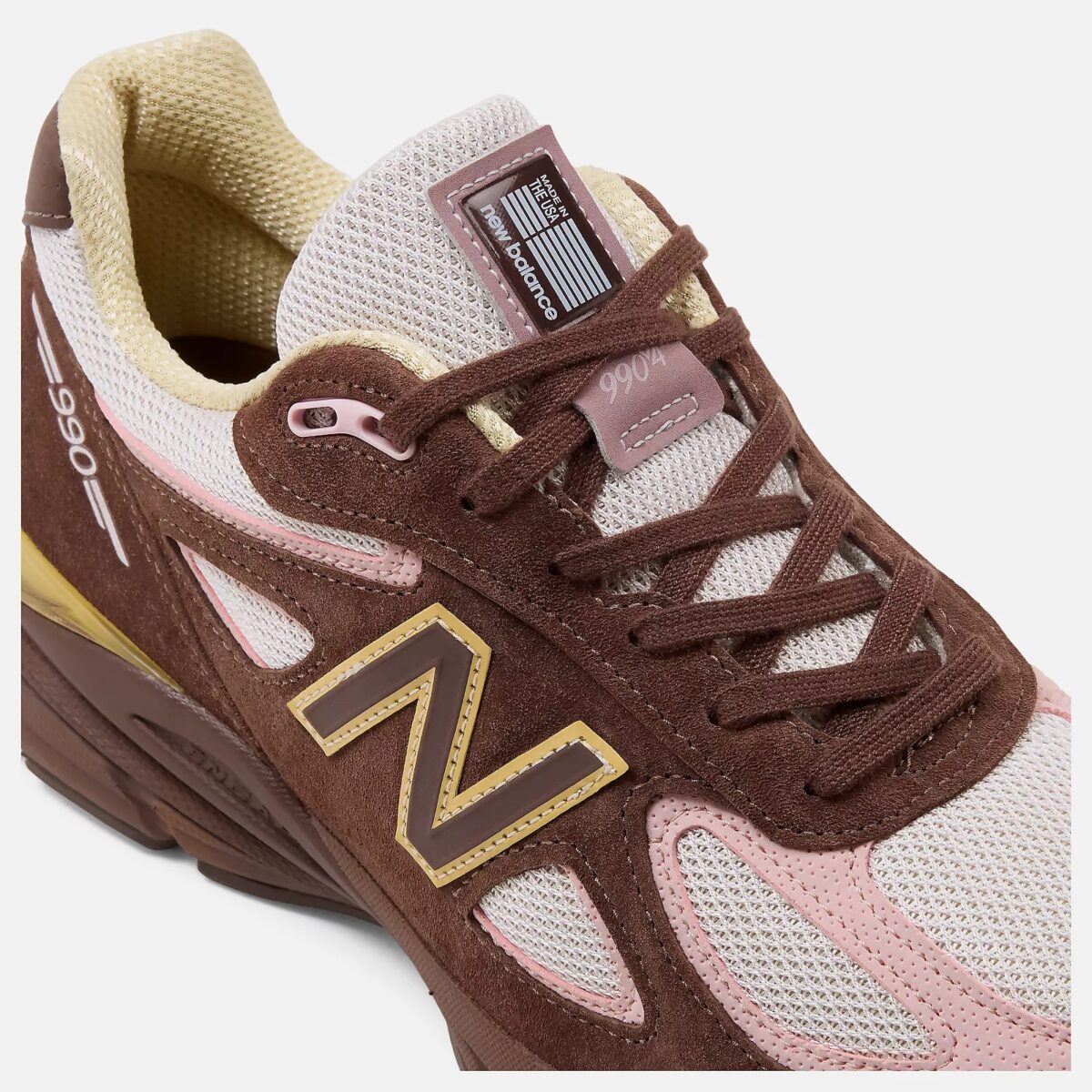 New Balance Made In USA 990v4 Pumpernickel/Pink Chalk 2026 U990IC4