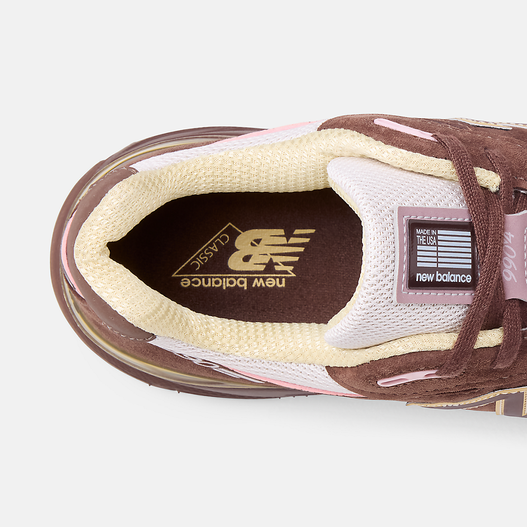 New Balance Made In USA 990v4 Pumpernickel/Pink Chalk 2026 U990IC4