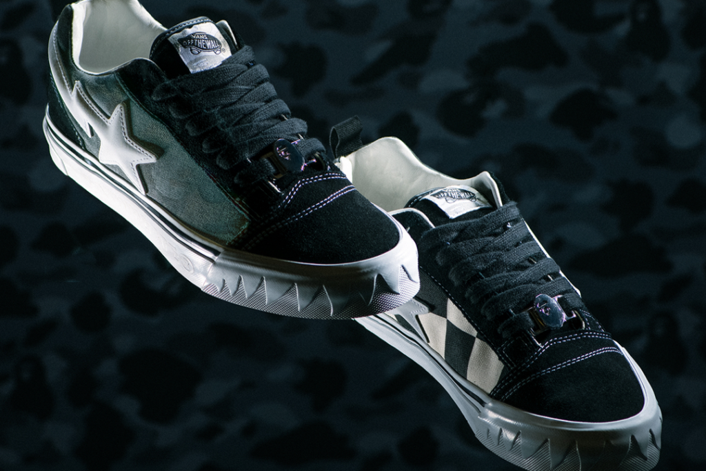 BAPE x Vans Premium Knu Skool Camo Black 2026 VN000Z3929B