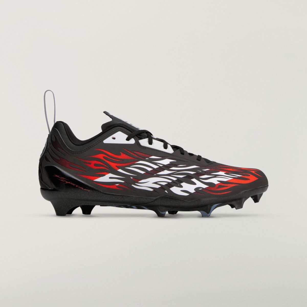 Hellstar x adidas Adizero Electric II Football Cleat Core Black/Red 2026 LA6357