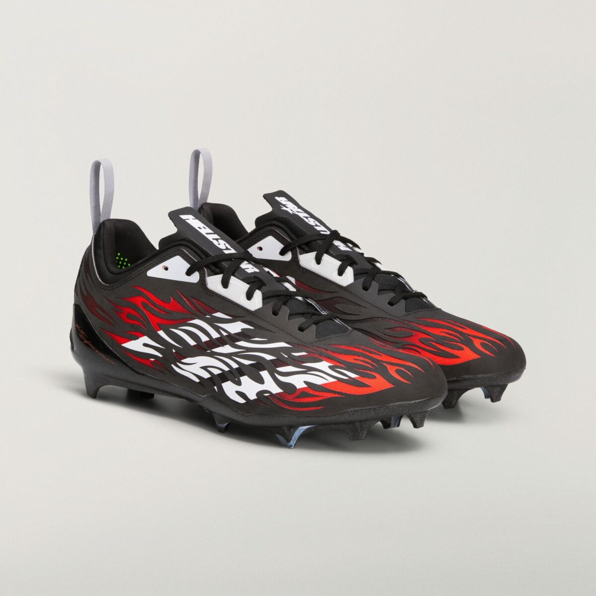 Hellstar x adidas Adizero Electric II Football Cleat Core Black/Red 2026 LA6357