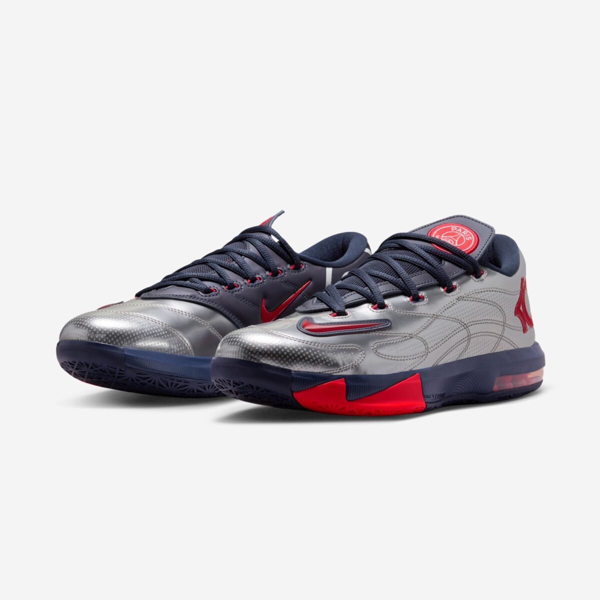 PSG x Nike KD 6 Metallic Silver 2026 IU0593-001