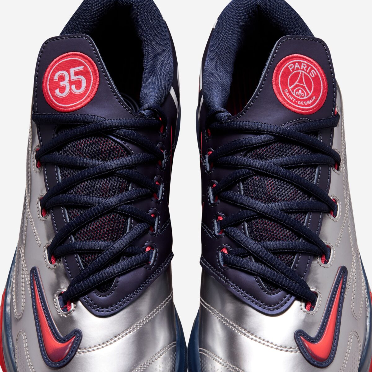 PSG x Nike KD 6 Metallic Silver 2026 IU0593-001