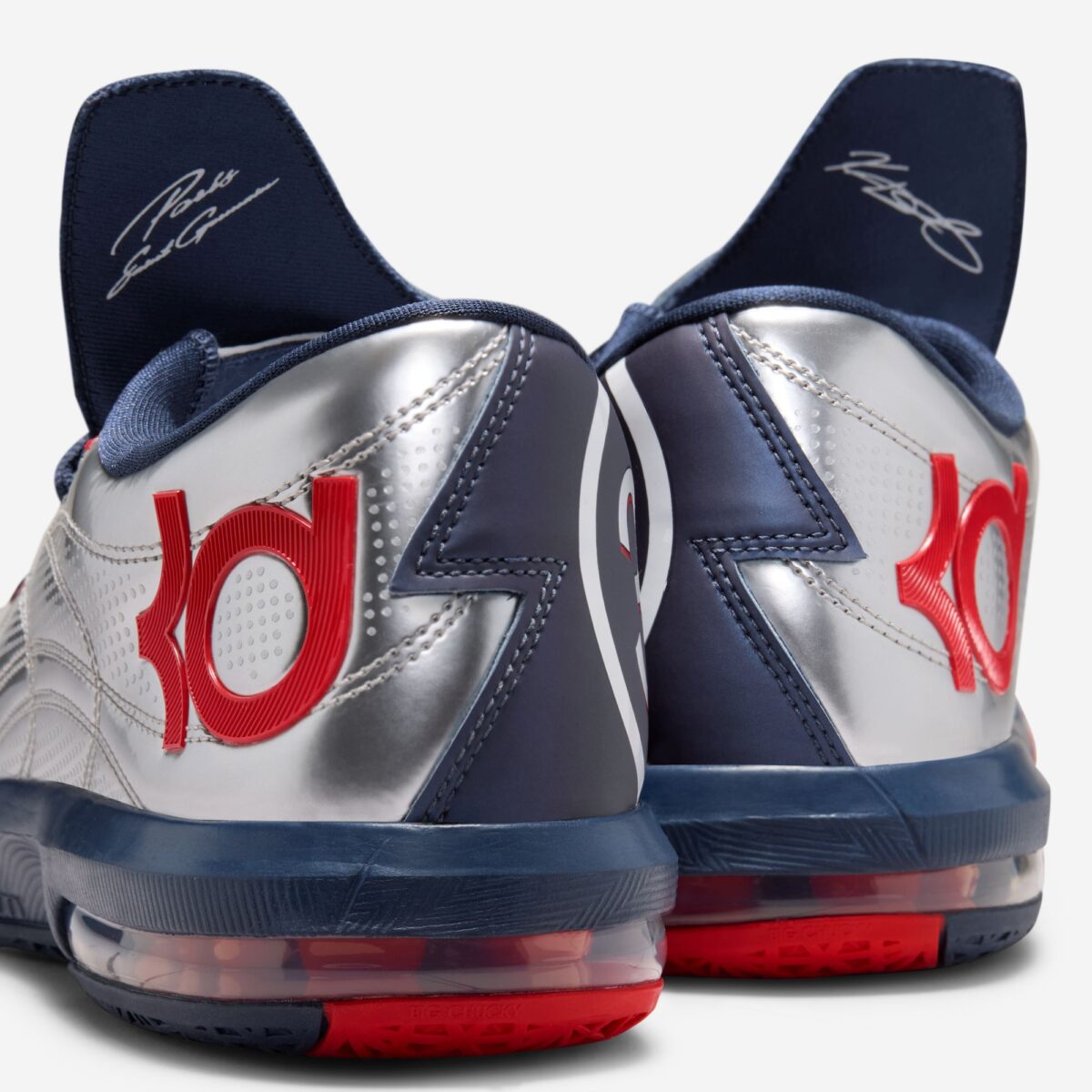 PSG x Nike KD 6 Metallic Silver 2026 IU0593-001