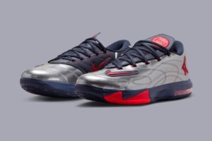 PSG x Nike KD 6 Metallic Silver 2026 IU0593-001