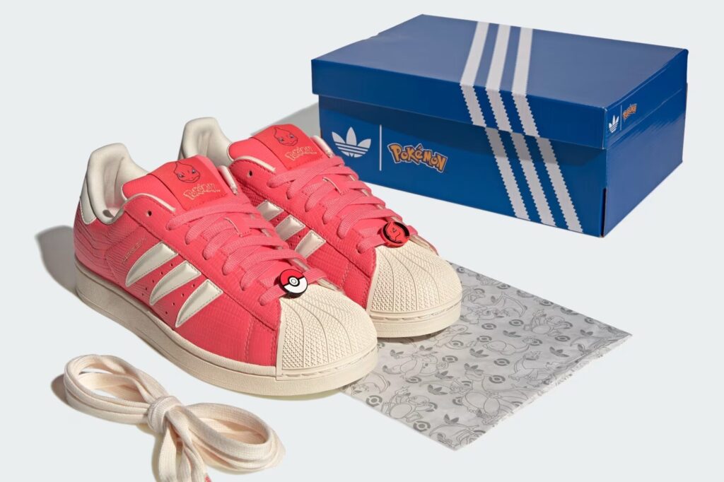 Pokémon x adidas Superstar II Charmaleon 2026 KI2856